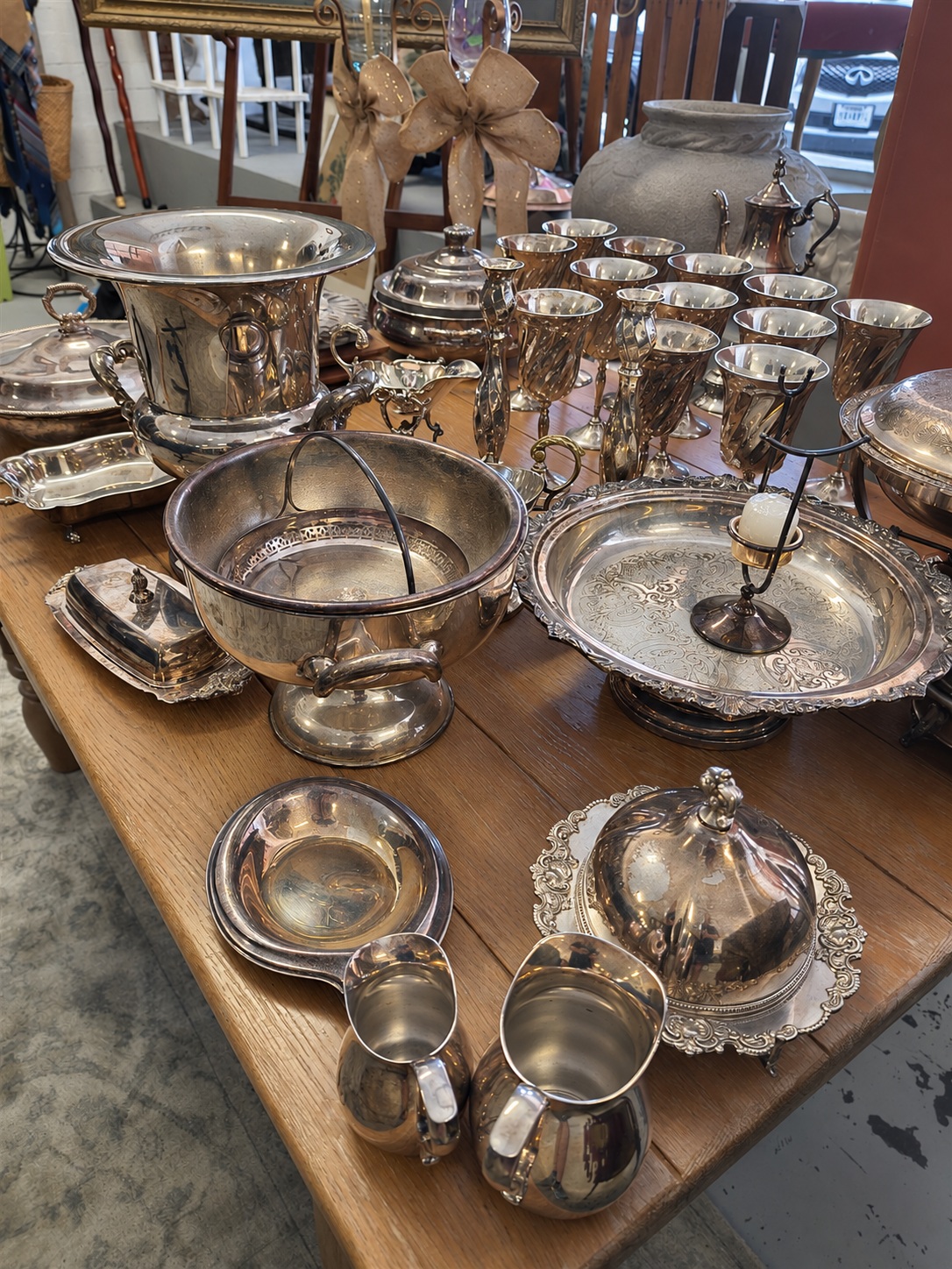 Serving pieces